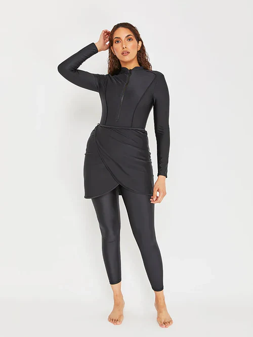 3PCS Burkini Modeste - Maillot de Bain Femme Musulmane - Image 8