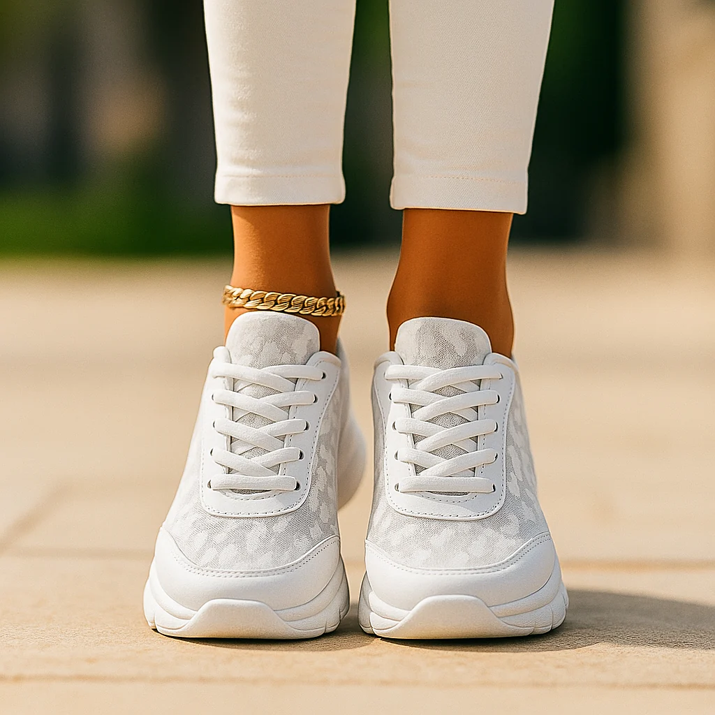Baskets Blanches Respirantes Femme – Sneakers Élégantes & Légères - Image 2
