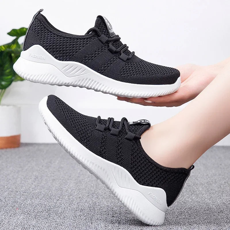 Baskets Confortables Femme - Tissu Doux - Style Chic - Image 7