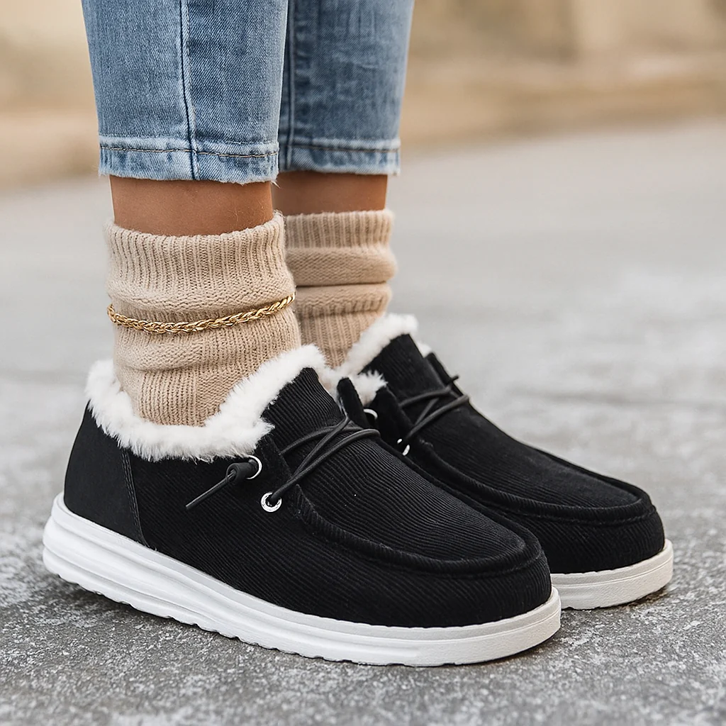 Baskets d’Hiver Femme – Confort, Style et Chaleur - Image 3