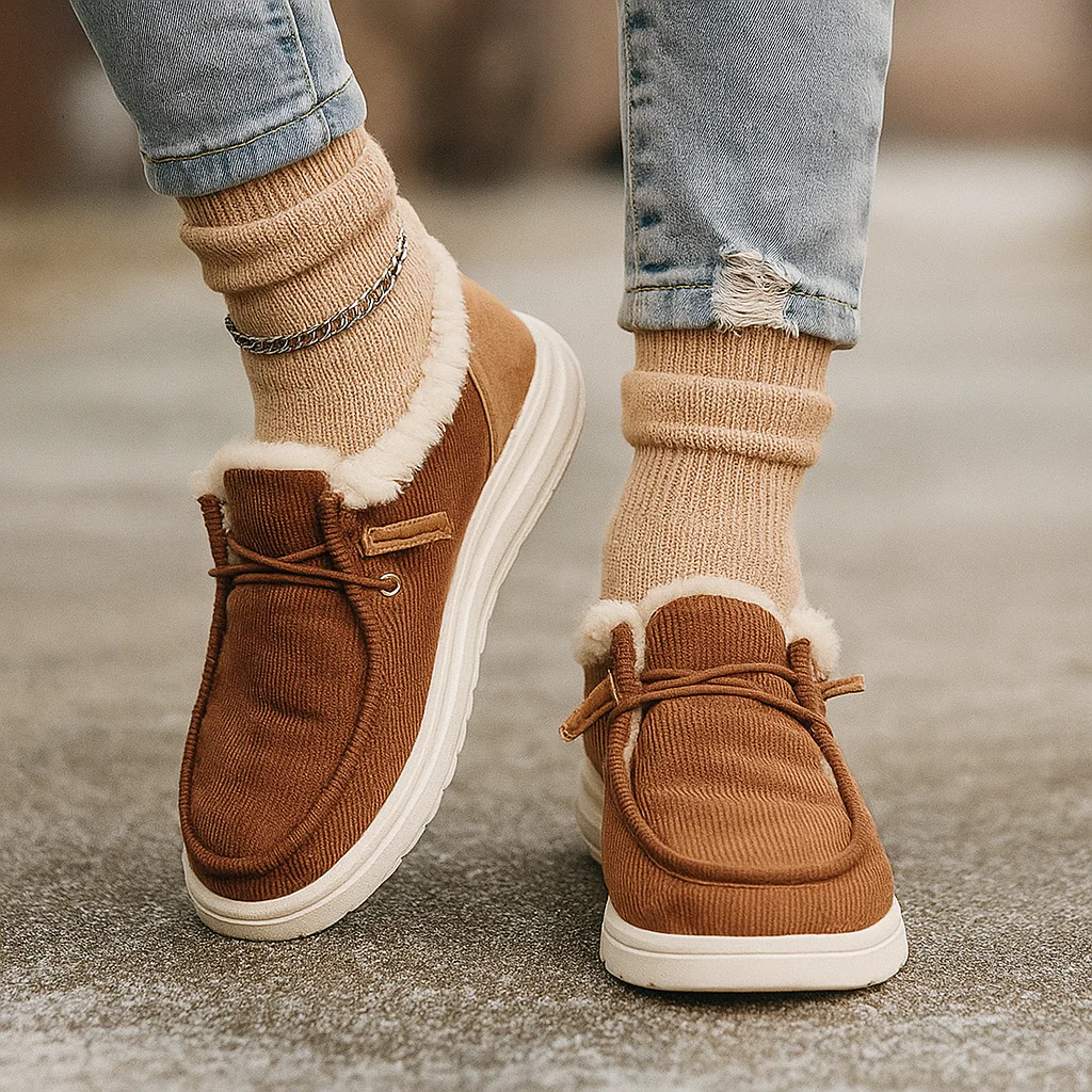 Baskets d’Hiver Femme – Confort, Style et Chaleur - Image 5