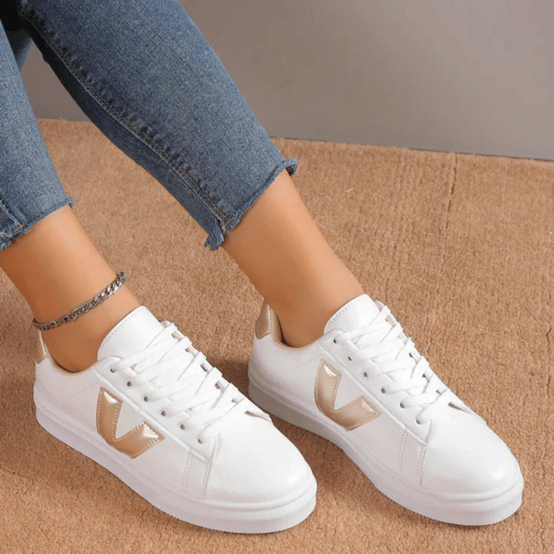 Baskets Femme Chromo V-12 - Style Sportif - Confort Optimal - Image 3
