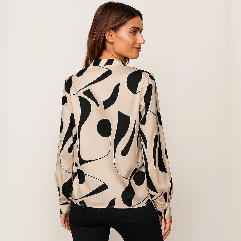 Blouse Élégante Chic Décontractée - Image 2