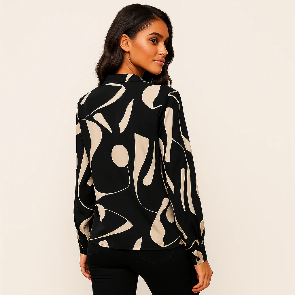 Blouse Élégante Chic Décontractée - Image 4