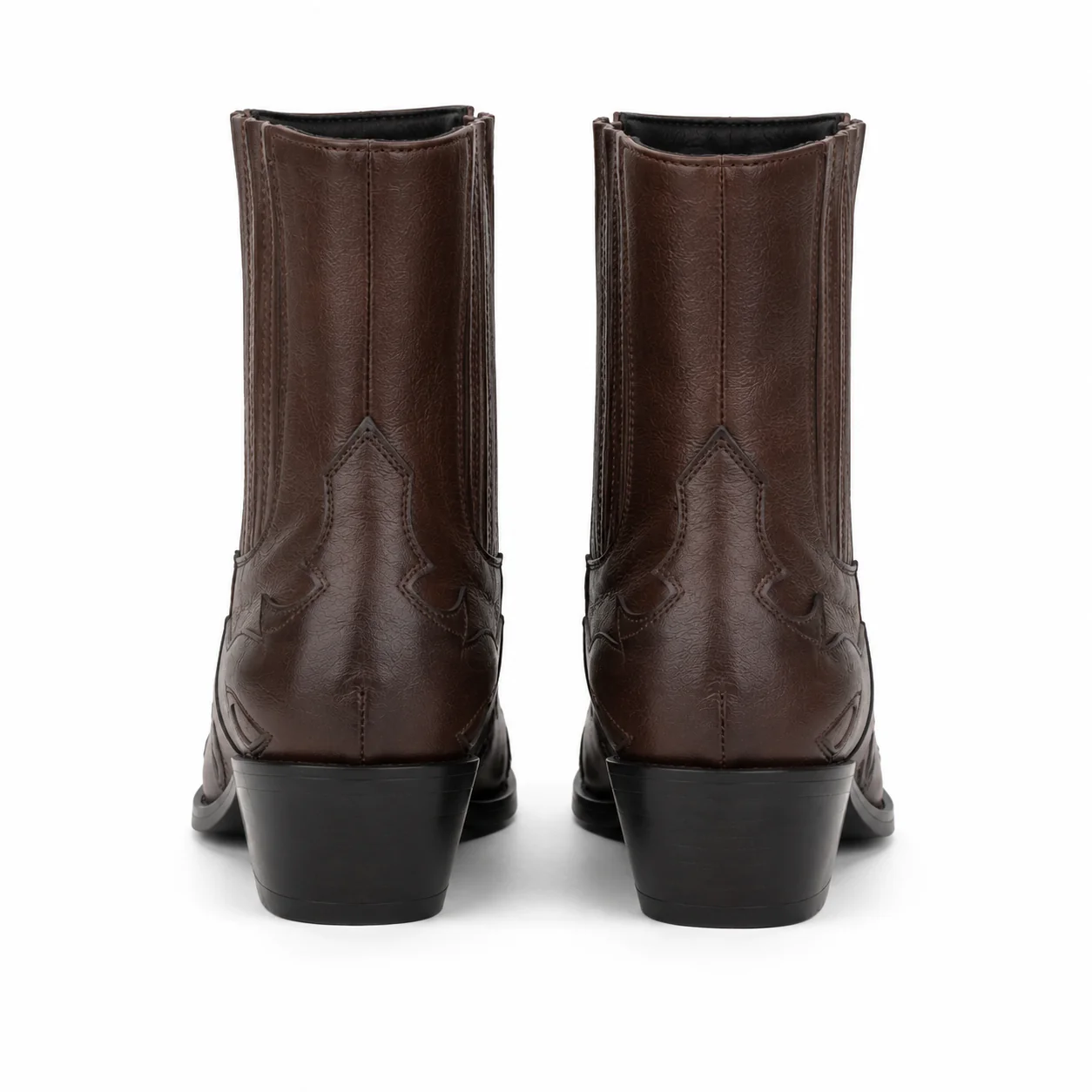 Bottes Cowboy Homme en Cuir Véritable – Style Western Authentique - Image 5