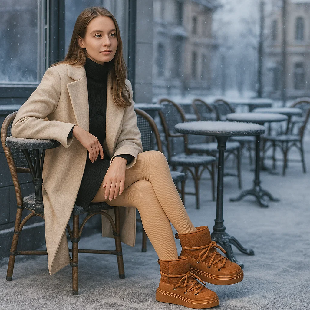 Bottes d’hiver à lacets – confort & sécurité - Image 5