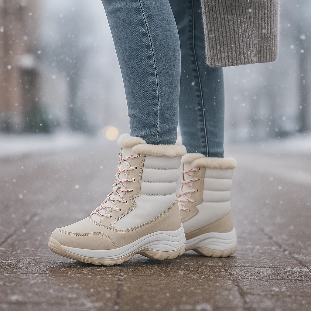 Bottes d’Hiver à Plateau – Confortables et Décontractées pour le Froid - Image 4