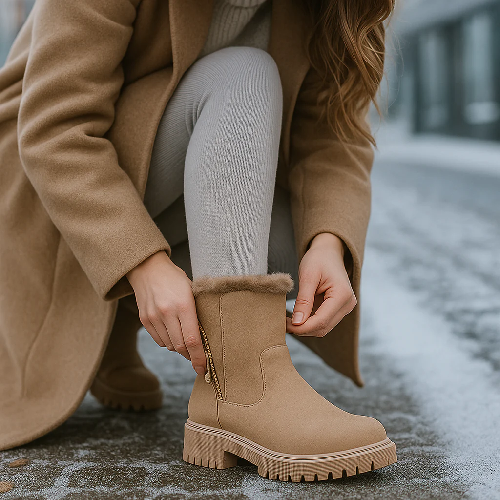 Bottes d’hiver confort orthopédique – chaleur & maintien - Image 3