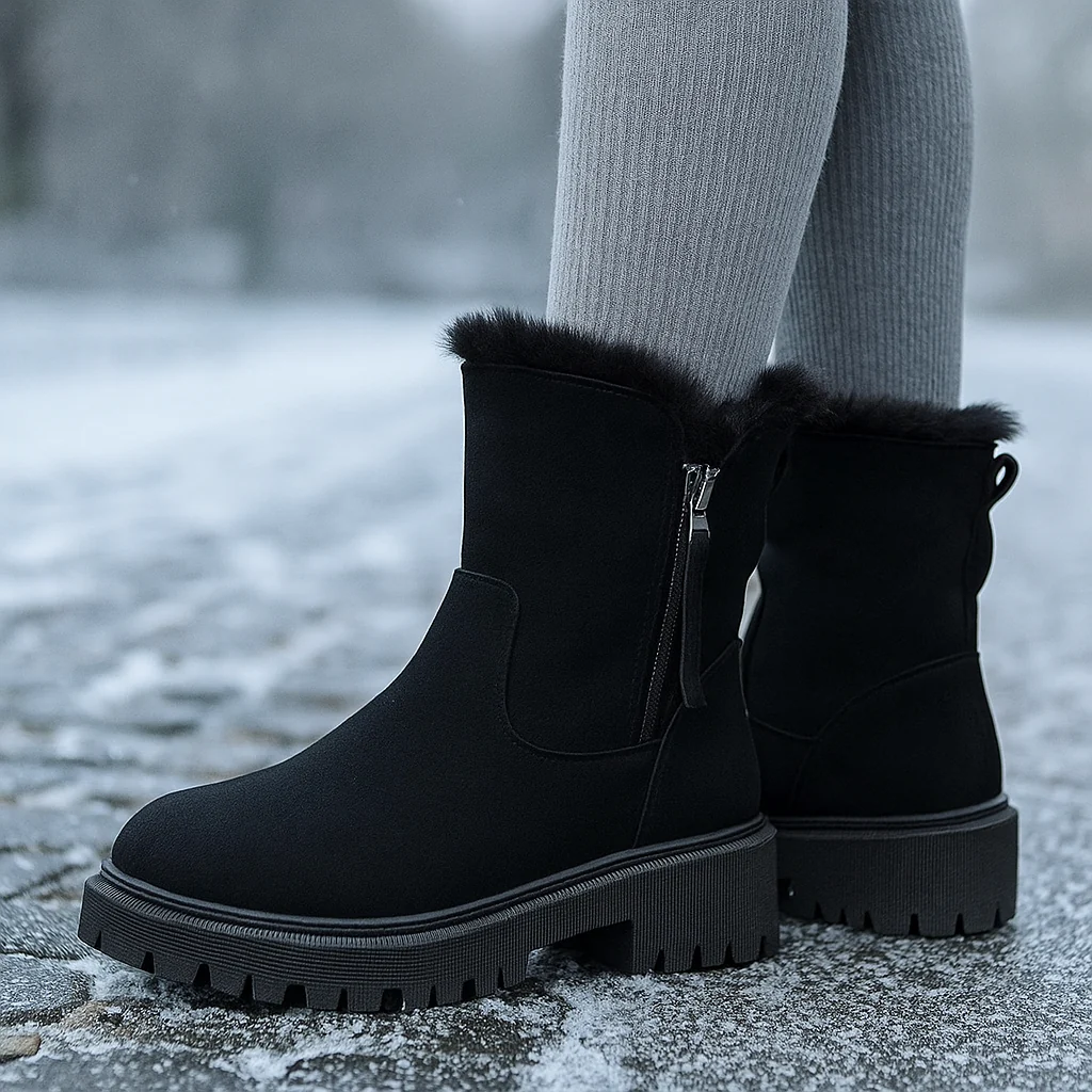 Bottes d’hiver confort orthopédique – chaleur & maintien - Image 5