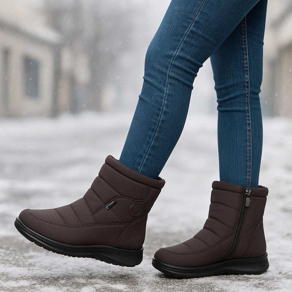 Bottes d’hiver matelassées – chaleur & confort absolu