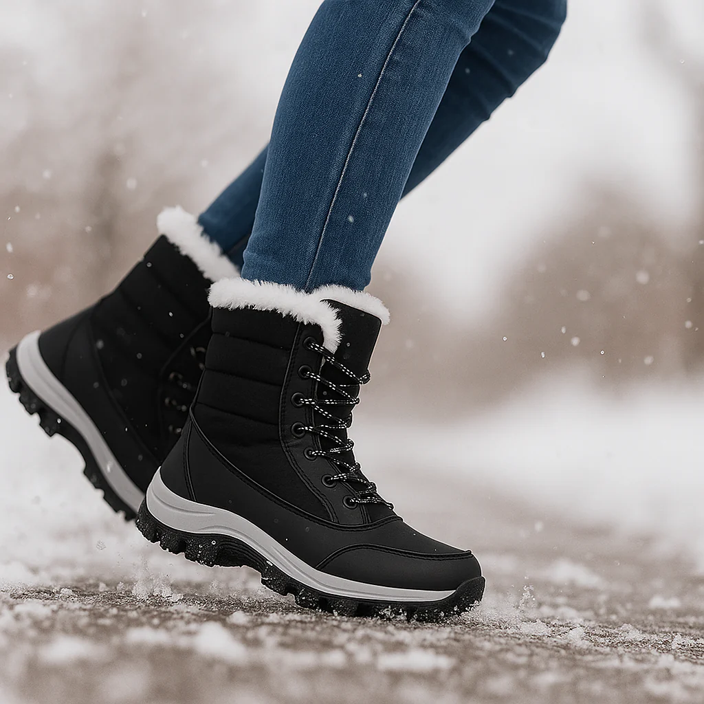 Bottes de Neige Fina – Plateau, style et confort hivernal - Image 4