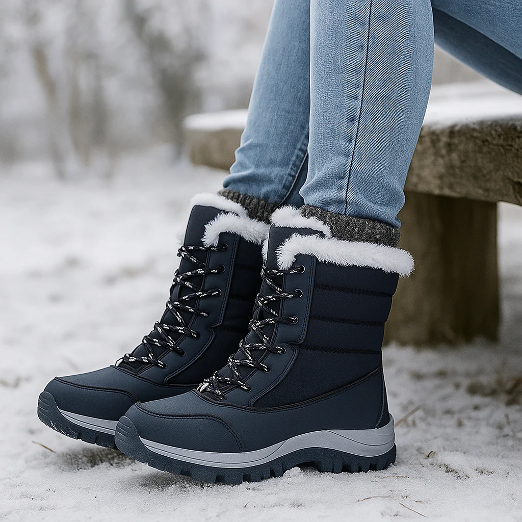 Bottes de Neige Fina – Plateau, style et confort hivernal - Image 6