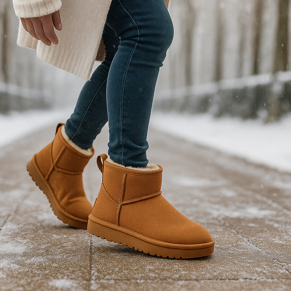 Bottes de Neige Kaycee en Suède Doublées - Image 8