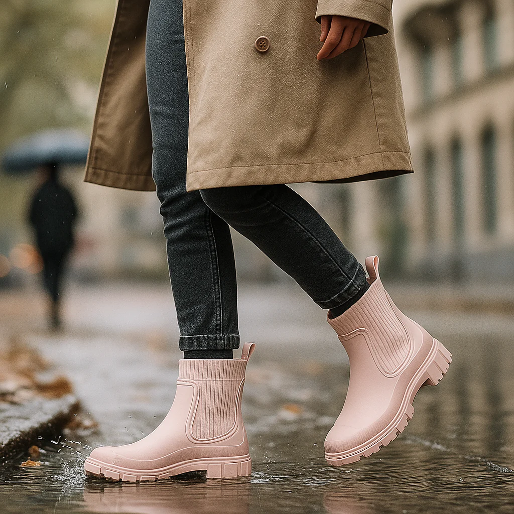Bottes en Caoutchouc Femme – Style Pluie - Image 7