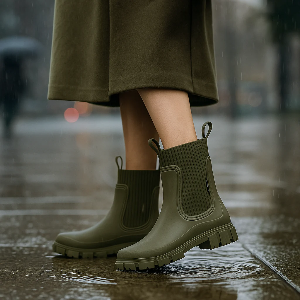 Bottes en Caoutchouc Femme – Style Pluie - Image 8