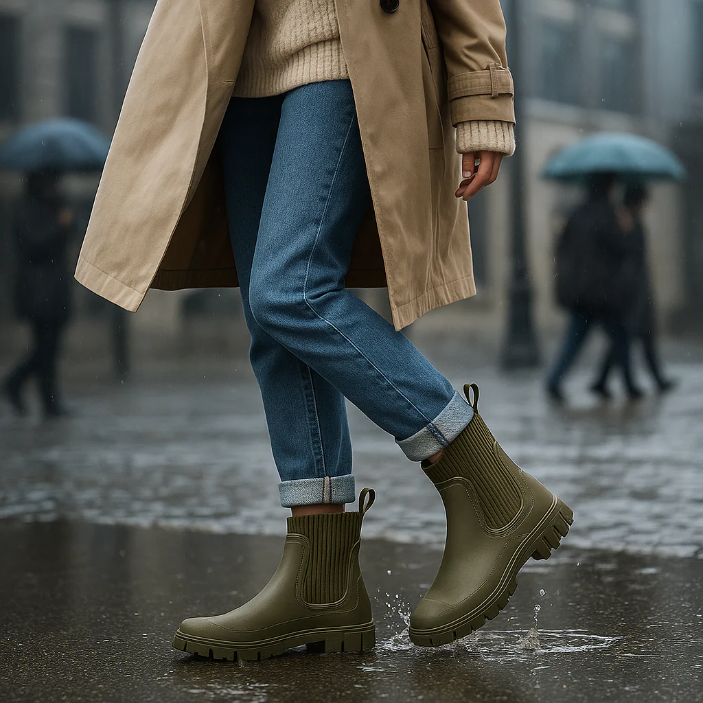 Bottes en Caoutchouc Femme – Style Pluie - Image 9