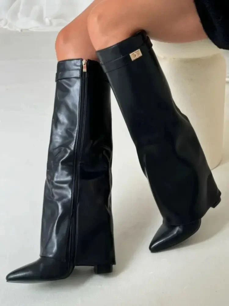 Bottes Hautes – Édition Limitée Élégante - Image 13