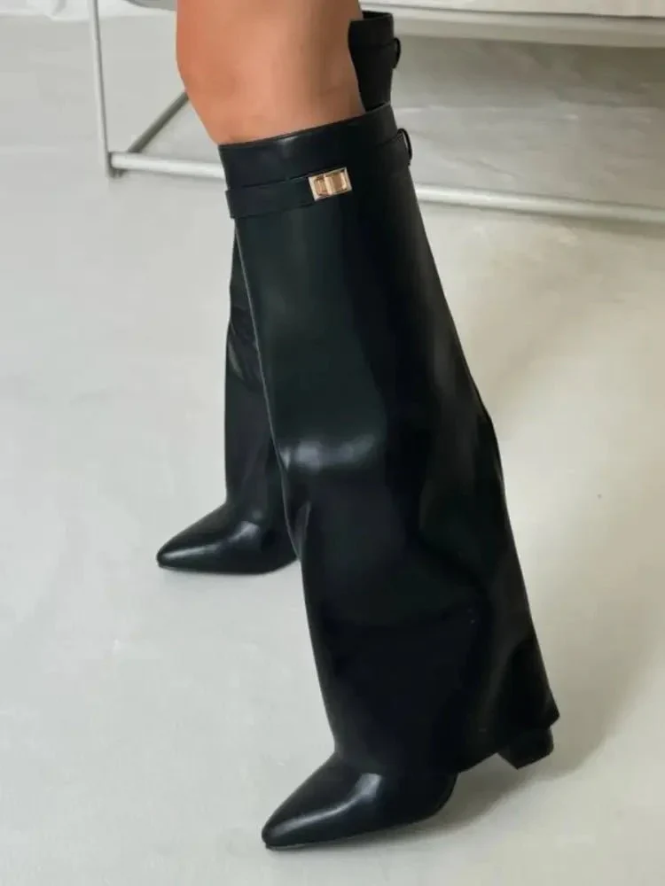 Bottes Hautes – Édition Limitée Élégante - Image 14
