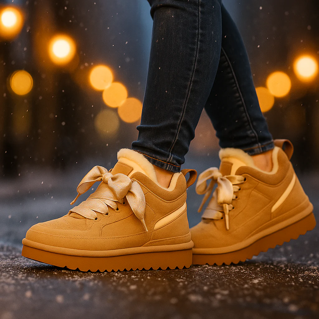 Bottes Hiver Femme en Suède – Style Chic & Confort Thermique - Image 3