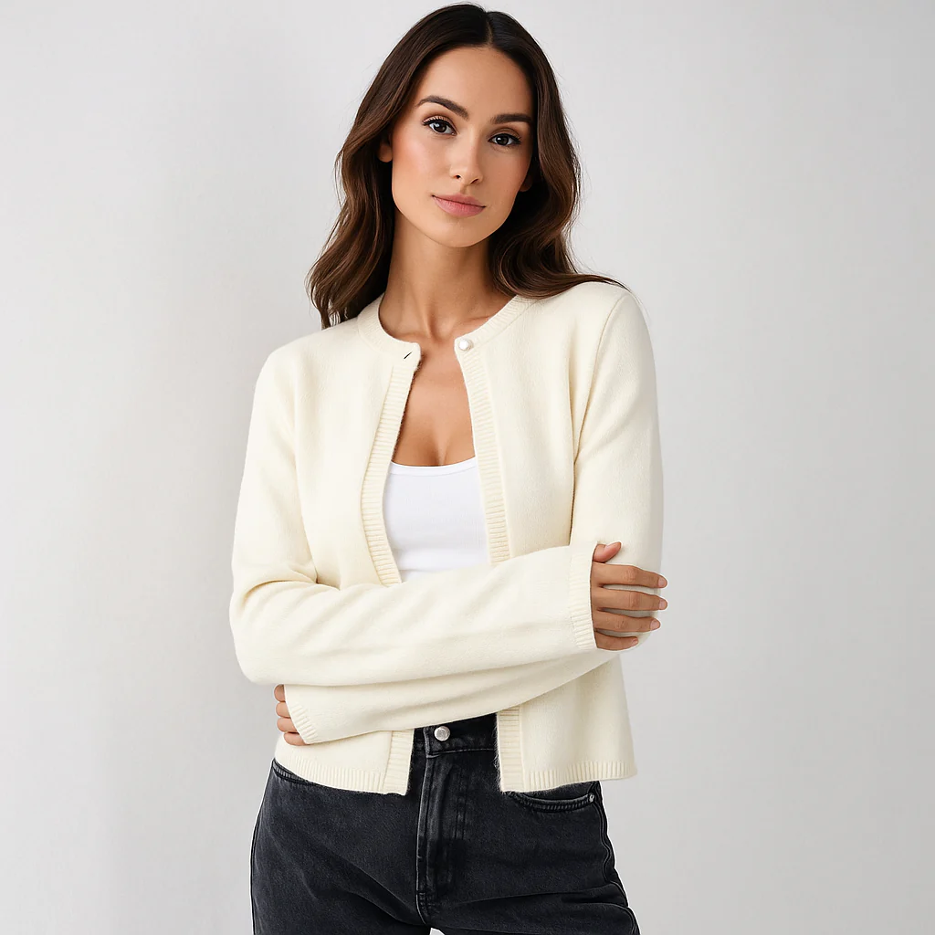 Cardigan Court Femmes - Élégant - Confortable - Polyvalent - Image 2