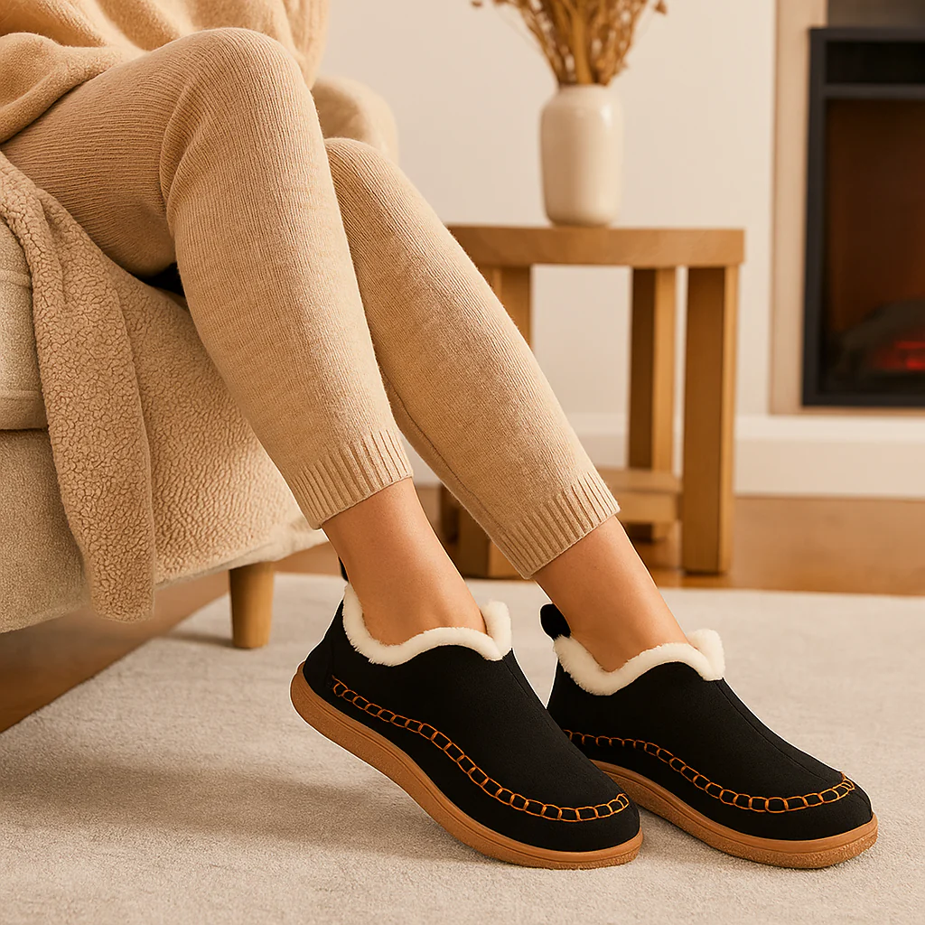 Chaussons Femme Confort et Chaleur - Image 2