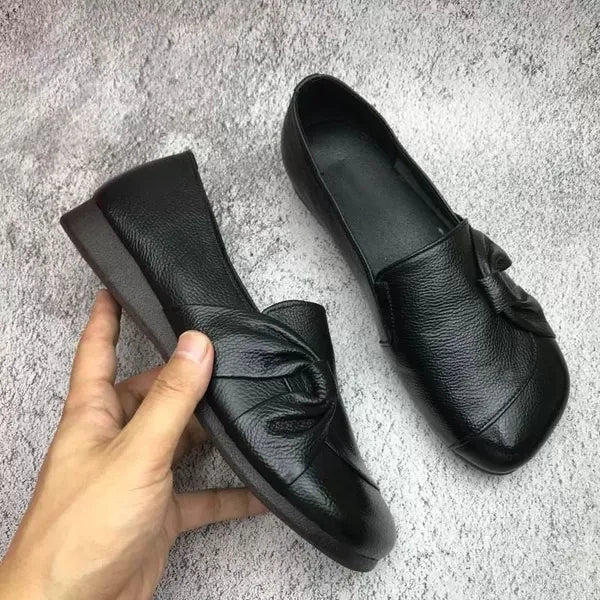 Chaussures cuir souples - antidérapantes - confort optimal