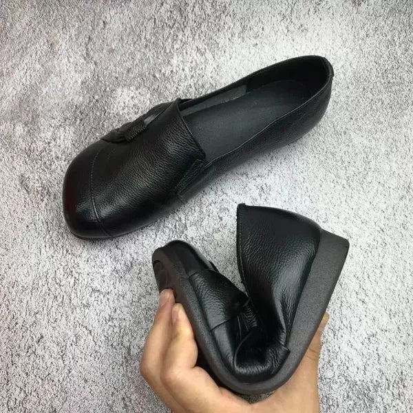 Chaussures cuir souples - antidérapantes - confort optimal - Image 2
