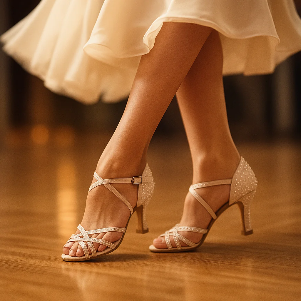 Chaussures de Danse Latines Strass - Image 3