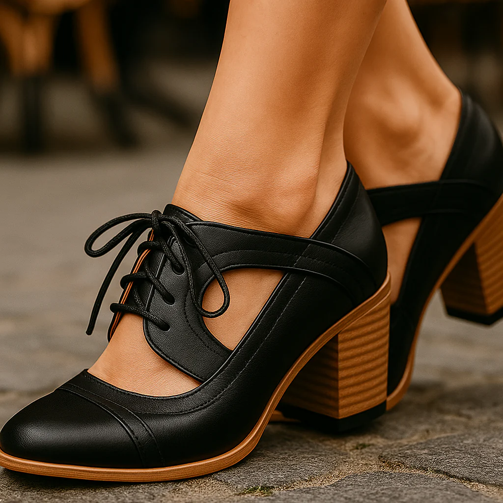 Chaussures Orthopédiques Vintage Femme – Élégance & Confort - Image 2