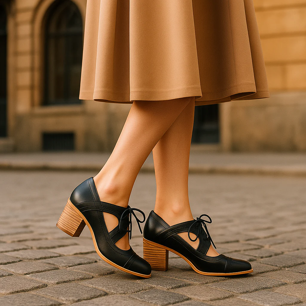 Chaussures Orthopédiques Vintage Femme – Élégance & Confort - Image 6