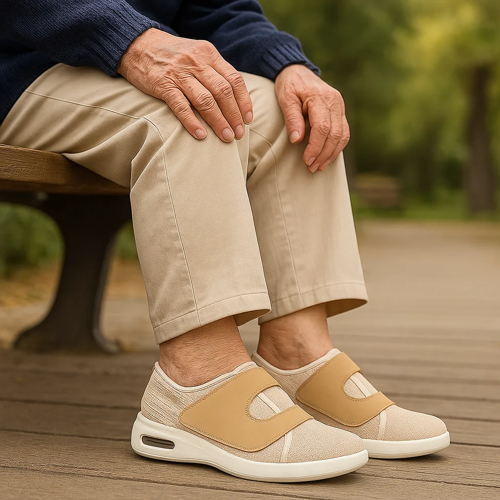 Chaussures orthopédiques extra larges pour personnes âgées - Image 3
