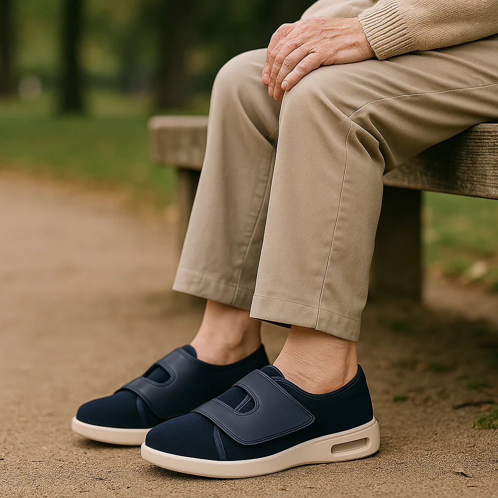 Chaussures orthopédiques extra larges pour personnes âgées - Image 4