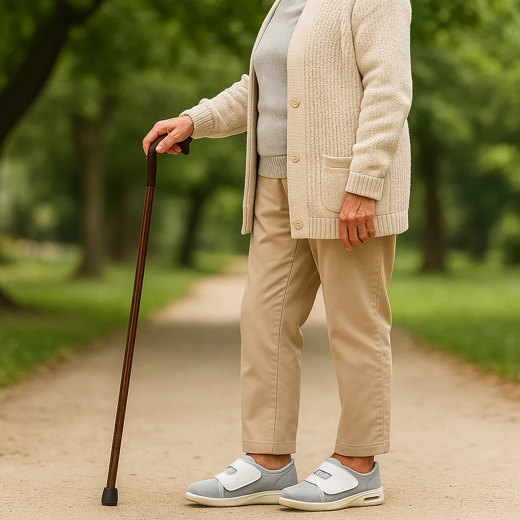 Chaussures orthopédiques extra larges pour personnes âgées - Image 5