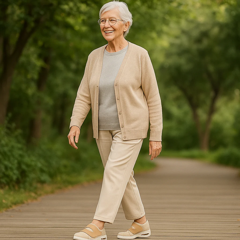 Chaussures orthopédiques extra larges pour personnes âgées - Image 7