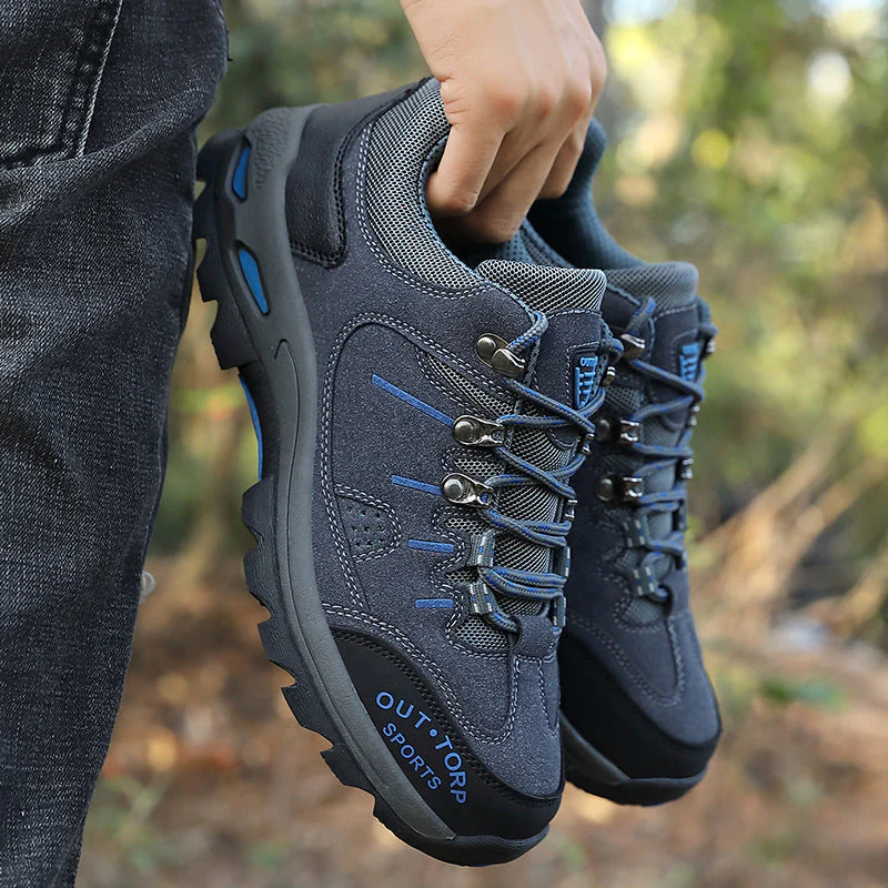 Chaussures trekking homme élégantes - Lacées - Confort et Adhérence - Image 3