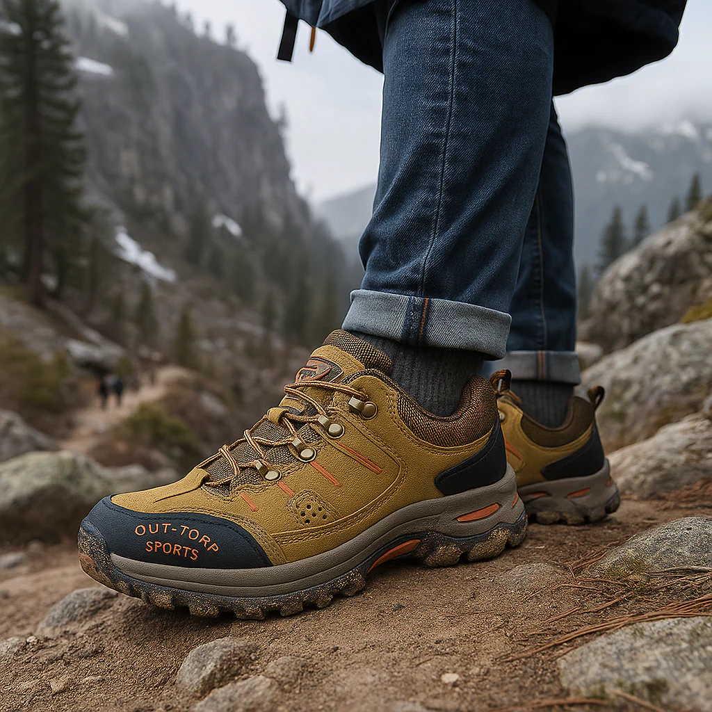 Chaussures trekking homme élégantes - Lacées - Confort et Adhérence - Image 7
