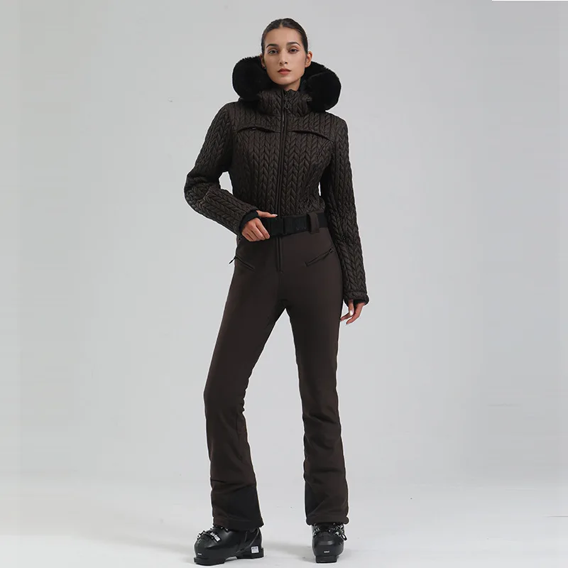 Combinaison ski une pièce - Isolation thermique - Imperméable - Chaude - Image 7