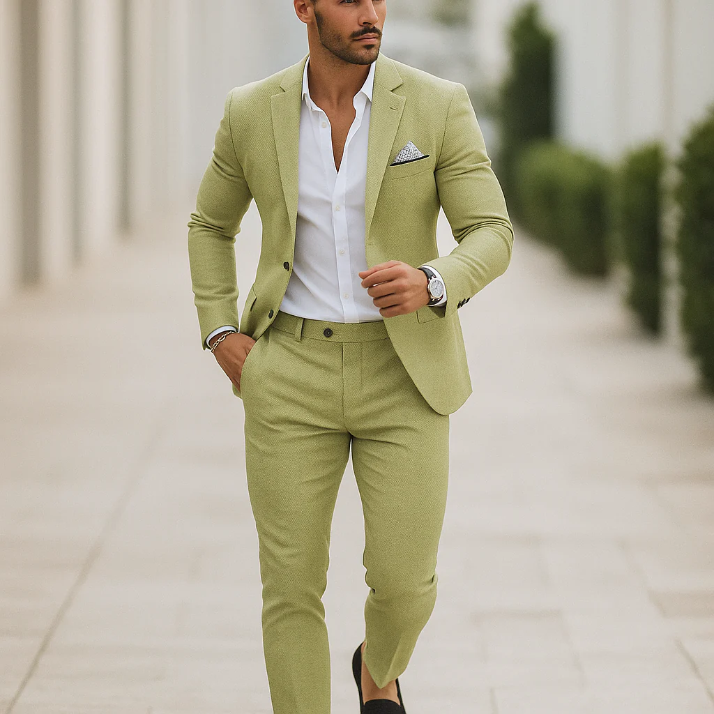 Costume homme slim fit deux pièces - Image 2