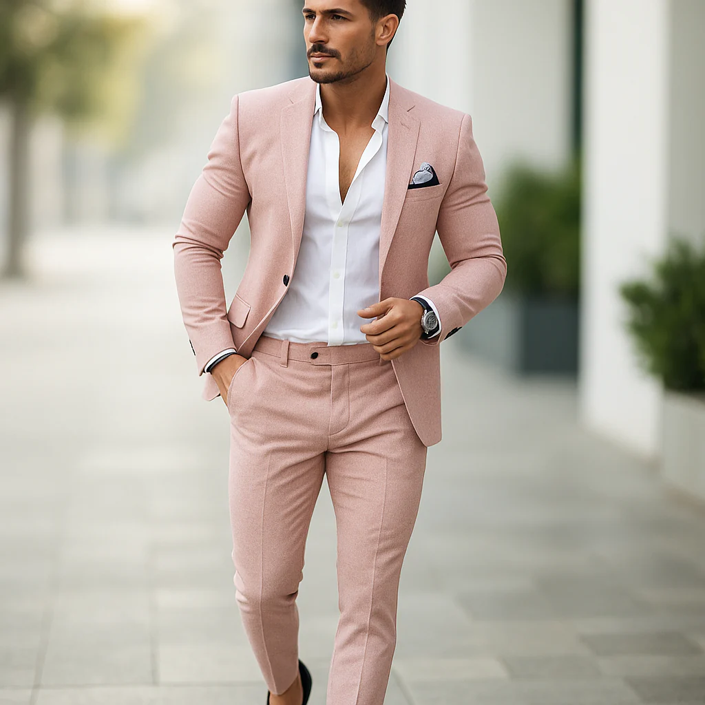 Costume homme slim fit deux pièces - Image 3