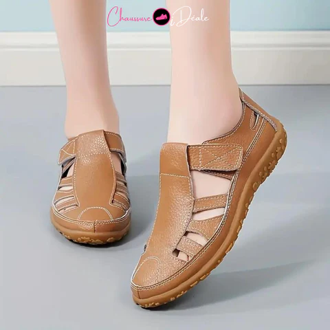 Cuir Décontractées - Sandales d'Été Femmes - Image 22