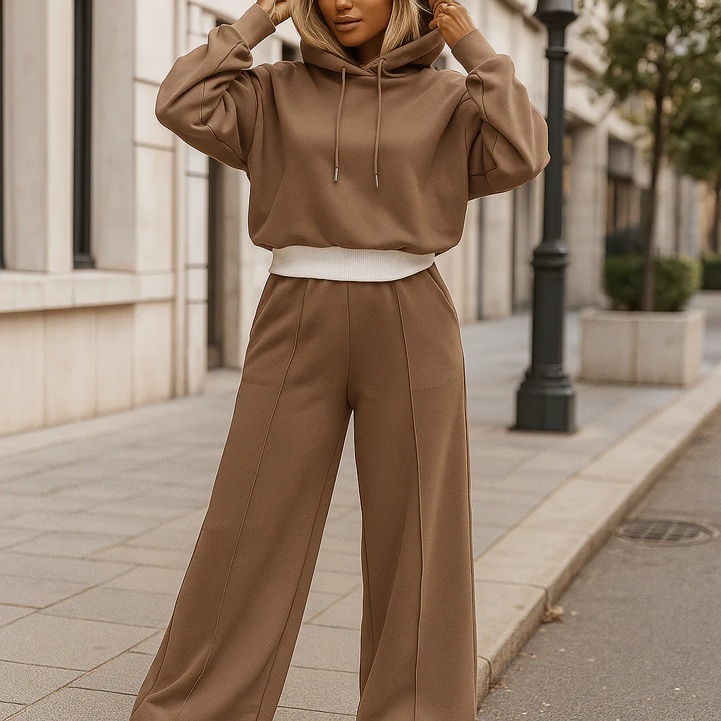 Dina - Ensemble de survêtement élégant en deux parties - Pour femmes - Image 3