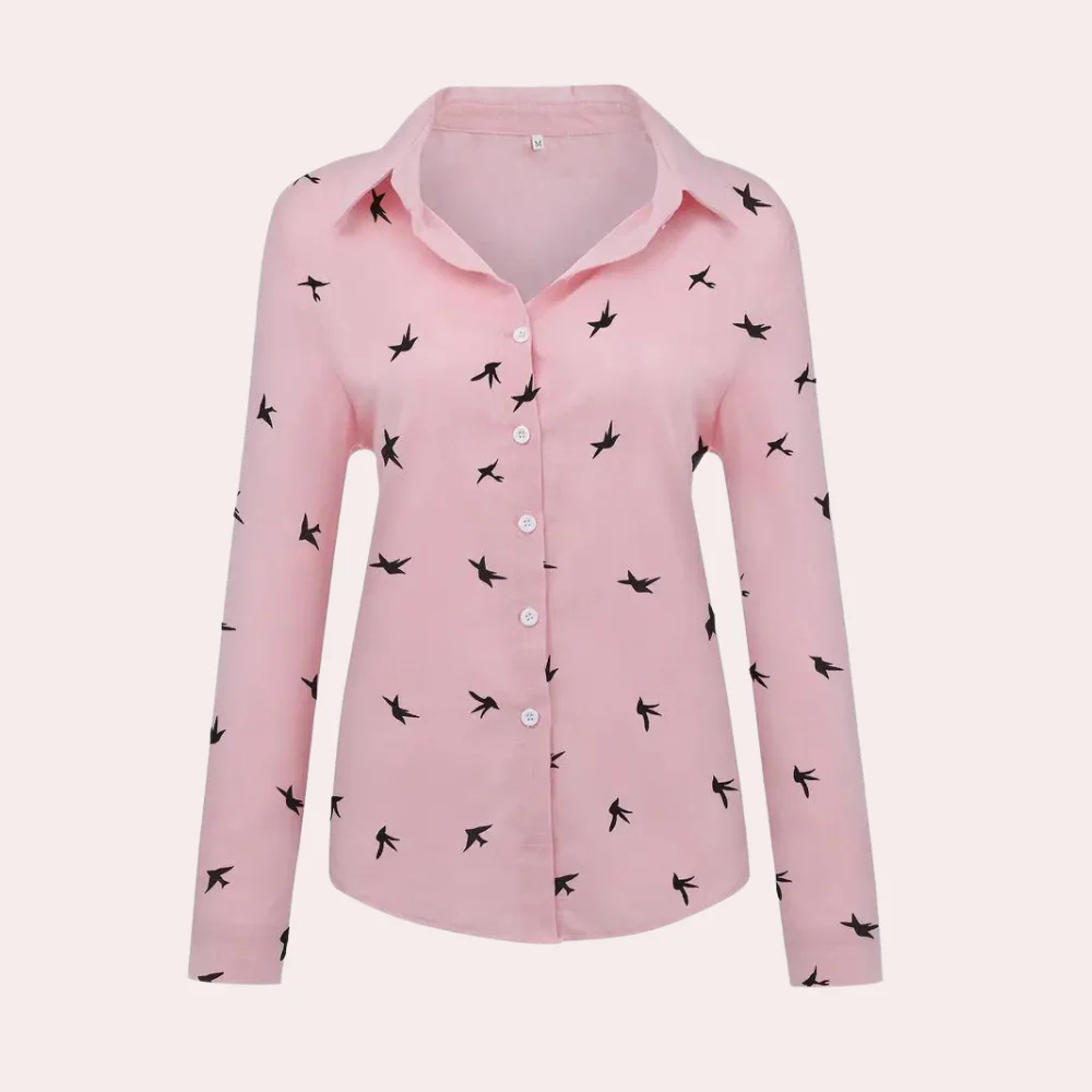 Élégante blouse à manches longues - Laumina - Femme - Image 2