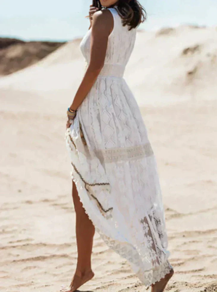 Elowynn - Robe de Soirée Élégante - Romantique Boho - Manches Longues - Image 2