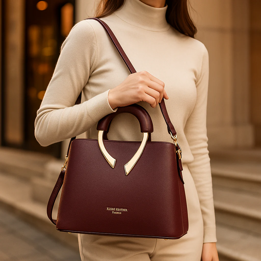 Elvira - Sac à main femme cuir luxe élégant - Image 7