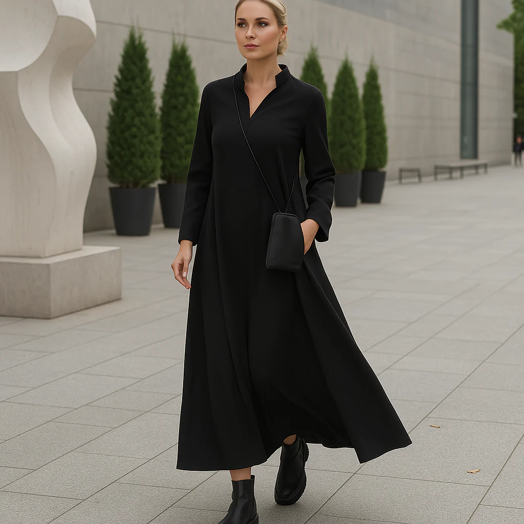 Emmi - Robe de soirée maxi - Coupe élégante - Décontractée - Image 2