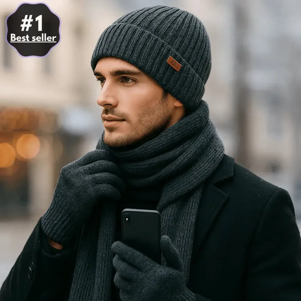 Ensemble Bonnet Écharpe Gants – Édition Limitée - Image 3