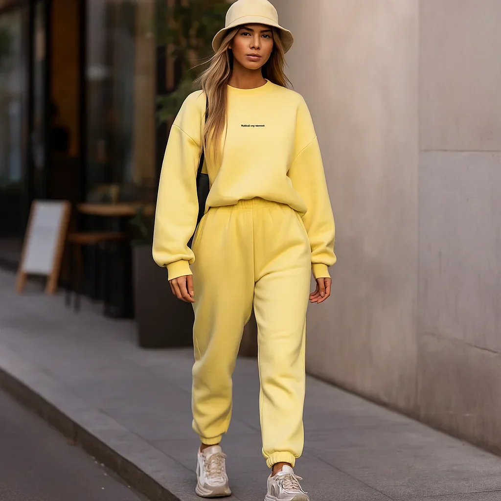 Ensemble de Survêtement Élégant pour Femmes Jade - Sweat à Capuche - Pantalons - Sport - Image 6