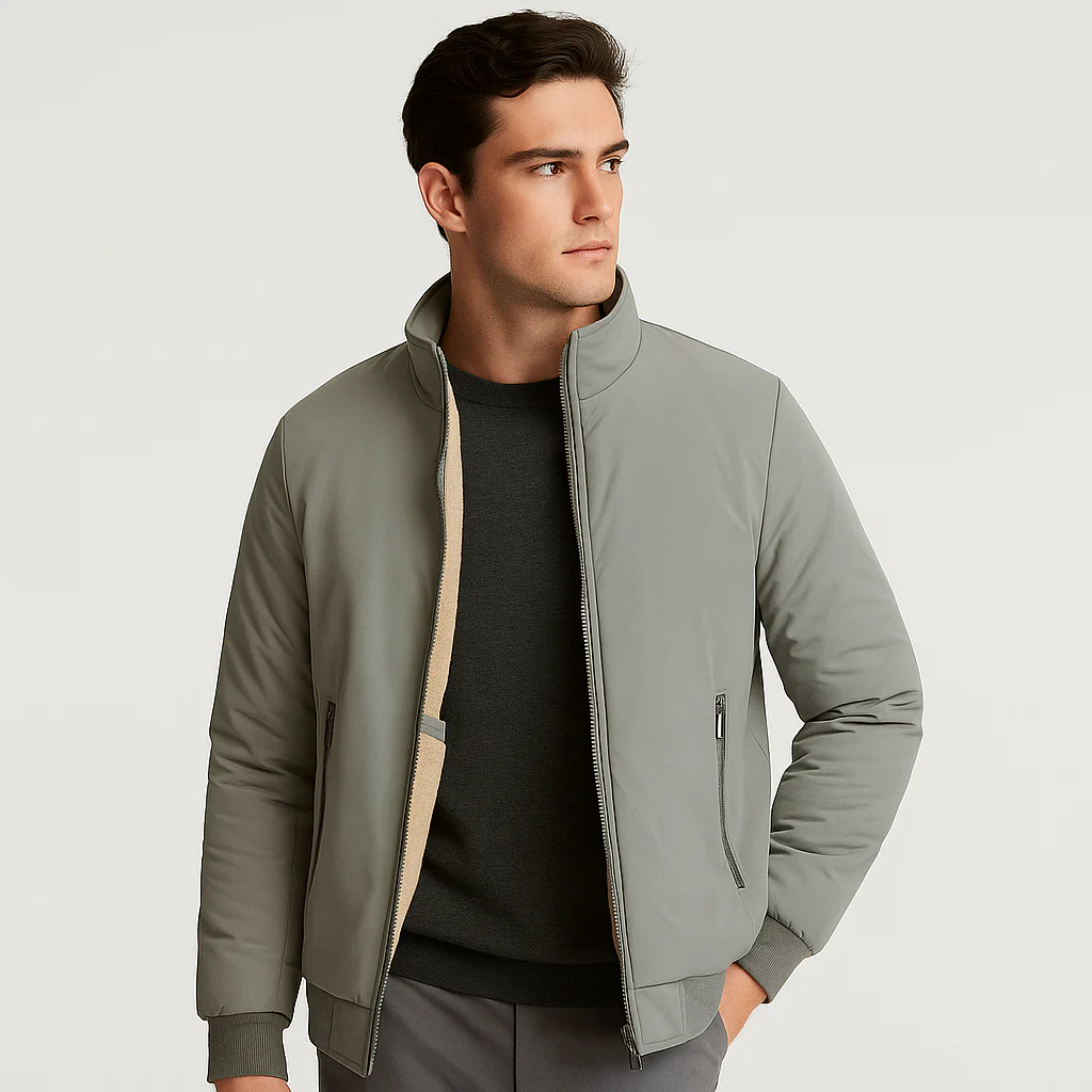 Erik | Veste en polaire pour hommes - Col montant - Confort - Image 3