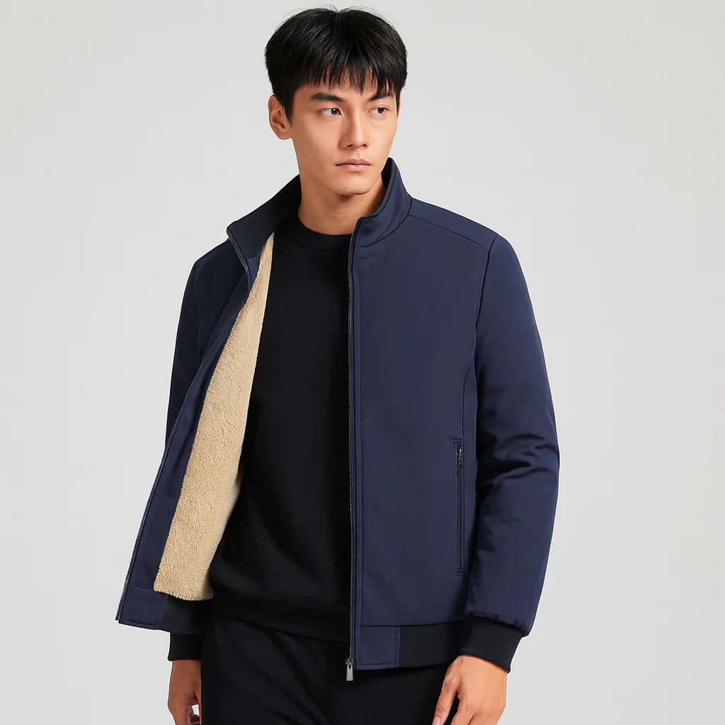 Erik | Veste en polaire pour hommes - Col montant - Confort - Image 4