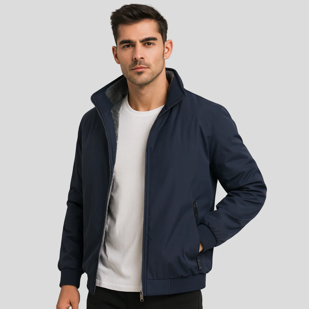 Erik | Veste en polaire pour hommes - Col montant - Confort - Image 5